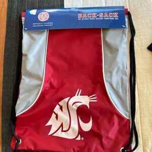 Washington state Cougar drawstring bag